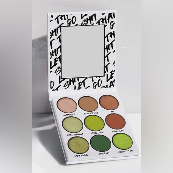 Bh LET THAT SH$T GO 9 color eyeshadow palette NEW - Picture 1 of 6